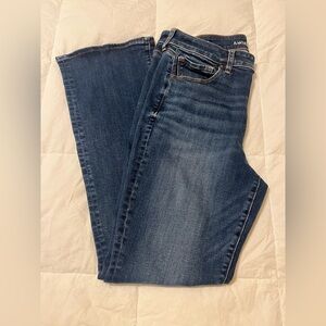 American Eagle AE Next Level Stretch Hi-Rise Skinny Kick Women’s 14 Blue Jeans